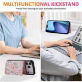 Printed Double Buckle RFID Anti-theft Phone Case