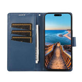 PU Genuine Leather Texture Embossed Line Phone Case