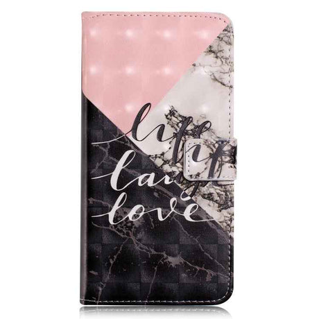 Oil Embossed 3D Drawing Leather Phone Case