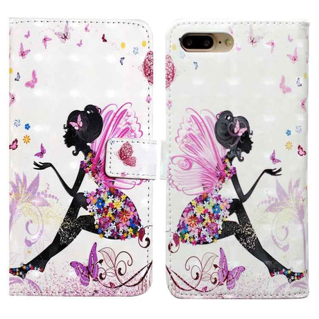 Oil Embossed 3D Drawing Leather Phone Case