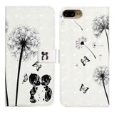 Oil Embossed 3D Drawing Leather Phone Case