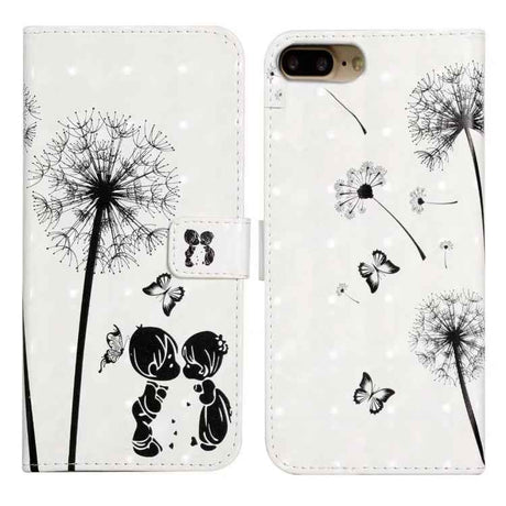 Oil Embossed 3D Drawing Leather Phone Case