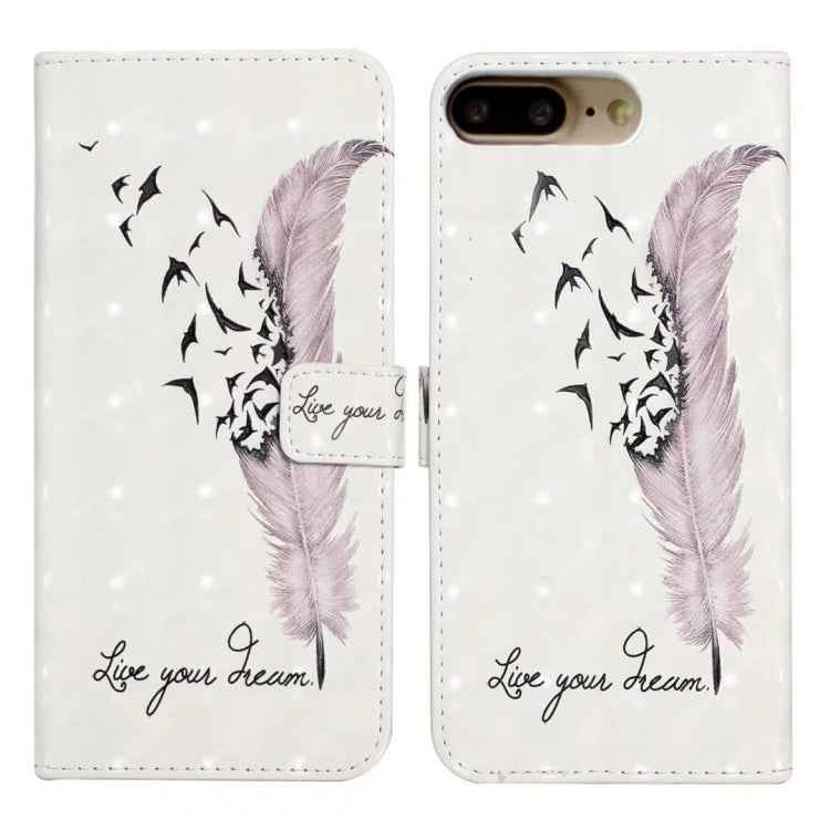 Oil Embossed 3D Drawing Leather Phone Case