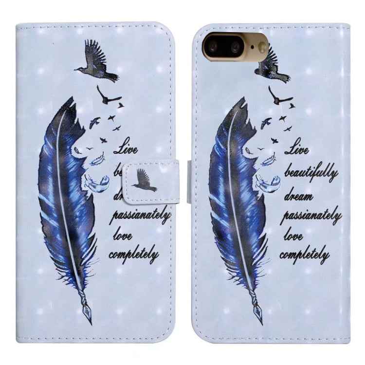 Oil Embossed 3D Drawing Leather Phone Case