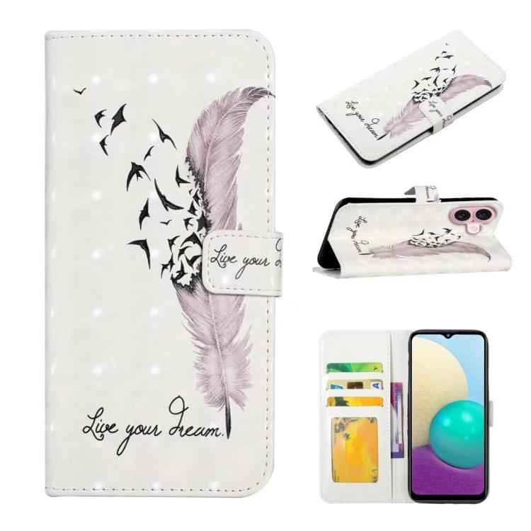 Oil Embossed 3D Drawing Leather Phone Case