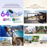 Blackview SHARK 8, Fingerprint Identification,8GB+256GB, 6.78 inch Android 13 MTK6789 Helio G99 Octa Core