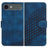 YX0060 Elephant Head Embossed Phone Leather Case with Lanyard