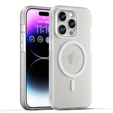 MagSafe Frosted Translucent TPU + PC Full Coverage Phone Case