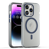 MagSafe Frosted Translucent TPU + PC Full Coverage Phone Case