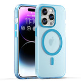 MagSafe Frosted Translucent TPU + PC Full Coverage Phone Case