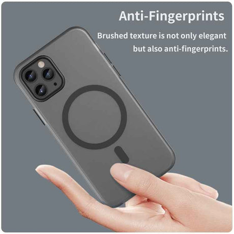 MagSafe Frosted Translucent TPU + PC Full Coverage Phone Case