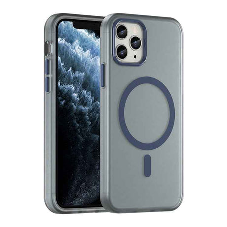 MagSafe Frosted Translucent TPU + PC Full Coverage Phone Case