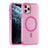 MagSafe Frosted Translucent TPU + PC Full Coverage Phone Case