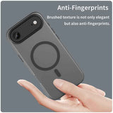 MagSafe Frosted Translucent TPU + PC Full Coverage Phone Case