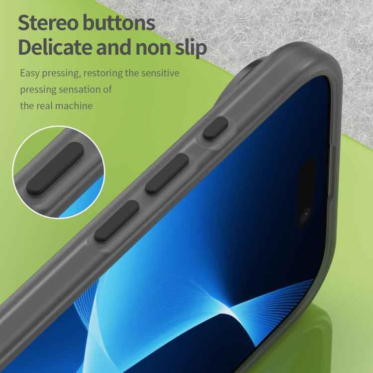 MagSafe Frosted Translucent TPU + PC Full Coverage Phone Case