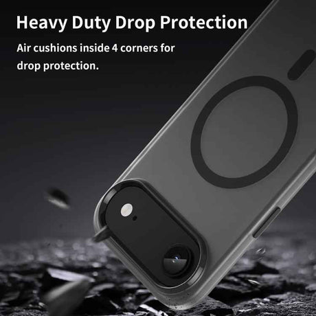 MagSafe Frosted Translucent TPU + PC Full Coverage Phone Case
