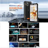 Blackview BV5300 Plus, Rugged Smartphone, 8GB+128GB, 6.1 inch Android 13 MediaTek Helio G72 Octa Core