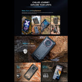 Smartphone Oukitel WP19 Pro - MediaTek Helio G99 Octa-core de 6,8 pulgadas, 8 GB + 256 GB, conectividad 4G NFC