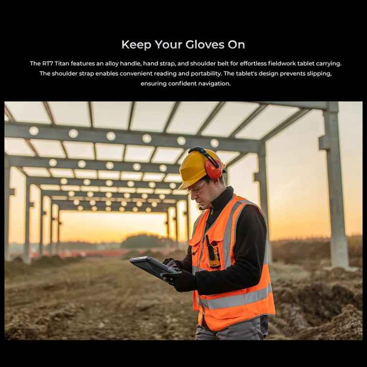 OUKITEL RT7 TITAN 5G Network IP68/IP69K Rugged Tablet, 10.1 inch Android 15 MediaTek Dimensity 7050 Octa Core Support Dual SIM, EU Plug