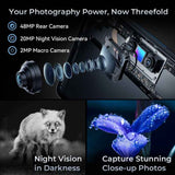 OUKITEL RT7 TITAN 5G Network IP68/IP69K Rugged Tablet, 10.1 inch Android 15 MediaTek Dimensity 7050 Octa Core Support Dual SIM, EU Plug