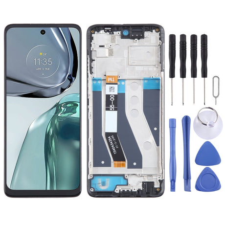 OEM LCD Screen Digitizer Assembly with Frame for Motorola Moto G/E Series (G04/G05/G15/G24/G34/G35/E15) - LYDARZ