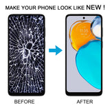 OEM LCD Screen Digitizer Full Assembly with Frame, For Motorola Moto G 2022