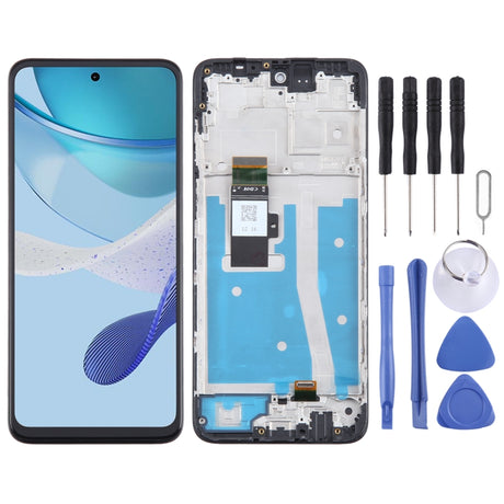 OEM LCD Screen Digitizer Assembly with Frame for Motorola Moto G/E Series (G04/G05/G15/G24/G34/G35/E15) - LYDARZ