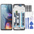 OEM LCD Screen Digitizer Assembly with Frame for Motorola Moto G/E Series (G04/G05/G15/G24/G34/G35/E15) - LYDARZ