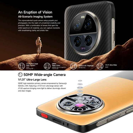 Ulefone Armor 23 Ultra Rugged Phone, 6.78 inch Android 13 MediaTek Dimensity 8020 Octa Core up to 2.6GHz, Satellite Messaging