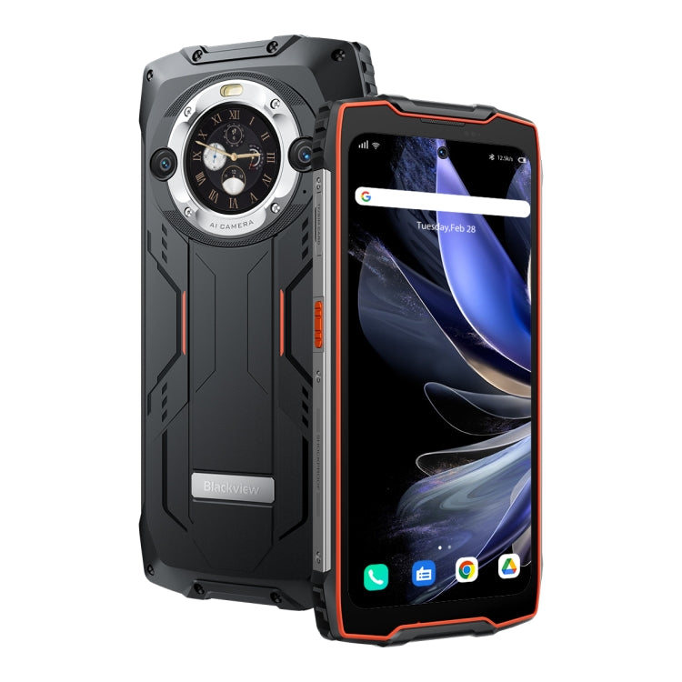 Blackview BV9300 Pro, IP68/IP69K/MIL-STD-810H, 6.7 inch + 1.32 inch Android 13 MediaTek Helio G99 Octa Core, Network: 4G, NFC, OTG, 8GB+256GB, 12GB+256GB