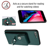 Organ Card Bag Ring Holder Phone Case with Long Lanyard