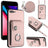 Organ Card Bag Ring Holder Phone Case with Long Lanyard