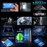 Unihertz Tank mini 1 100MP Camera, 4.3 Inch Android 13, Helio G99 Octa Core, 8GB+256GB Storage