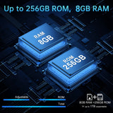 Unihertz Tank mini 1 100MP Camera, 4.3 Inch Android 13, Helio G99 Octa Core, 8GB+256GB Storage