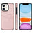 Litchi Leather Skin Card Slots Phone Case