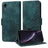 Embossed Rhombus Starry Leather Phone Case