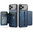 Fierre Shann Oil Wax Cow Leather Card Holder Back Phone Case