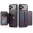 Fierre Shann Oil Wax Cow Leather Card Holder Back Phone Case