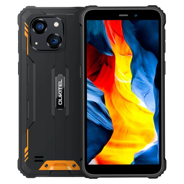 Oukitel WP32, Rugged smartphone, 4GB+128GB,5.93 inch Android 13 Unisoc Tiger T606 Octa-core