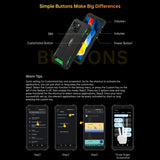 Smartphone Oukitel WP32 - Resistente IP68/IP69K, 5,93 pulgadas, Android 13, Unisoc Tiger T606 de ocho núcleos, NFC, OTG, 4G, 4 GB + 128 GB