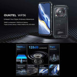 Oukitel WP36, IP68/IP69K, Fingerprint Identification, 10600mAh Big Battery, 6.52 inch MediaTek
