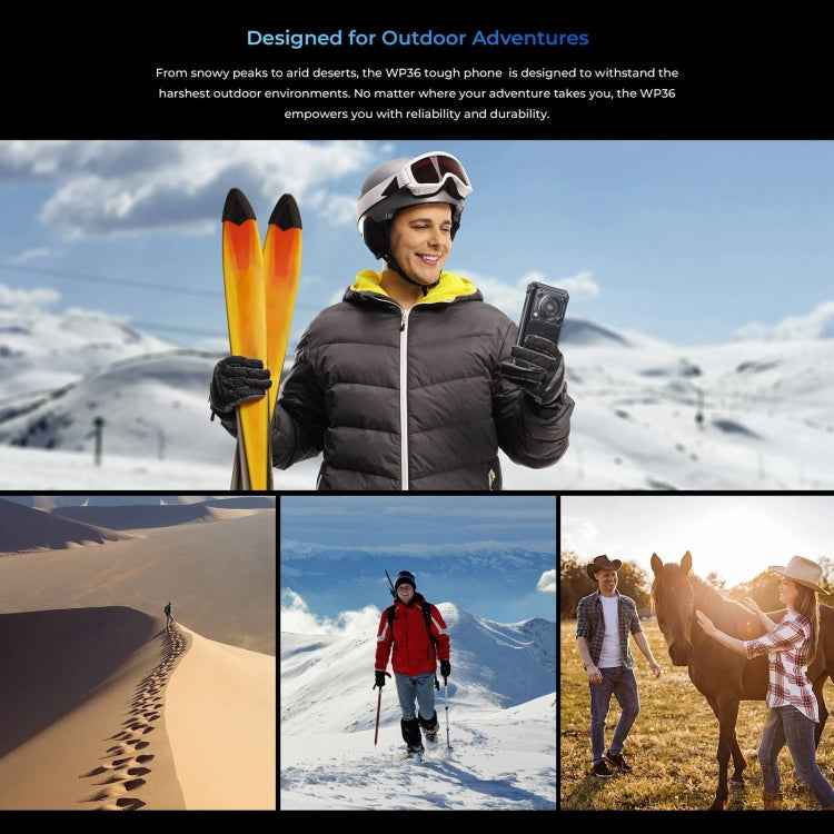 Oukitel WP36, IP68/IP69K, Fingerprint Identification, 10600mAh Big Battery, 6.52 inch MediaTek