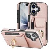Elastic Card Bag Ring Holder Phone Case