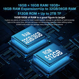 Unihertz Tank 3 Pro 5G Smartphone with 200MP Camera, Projector, Night Vision, 23800mAh Battery, Android 13, 16GB/18GB RAM, 512GB Storage