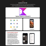 HOTWAV T7 Rugged Android Phone - 6.52 Inch, 6280mAh, MT8788 Octa Core, 4GB+128GB, 4G, OTG