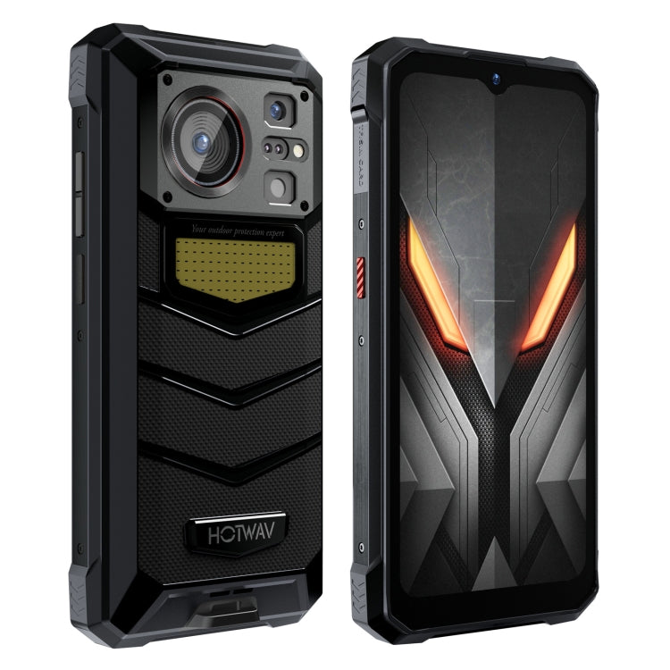 Teléfono robusto HOTWAV W11, visión nocturna, 20800 mAh, Android 13 de 6,6 pulgadas, cámara principal ultranítida de 64 MP, grabación de llamadas 