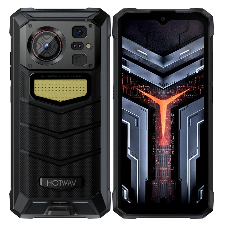 Teléfono robusto HOTWAV W11, visión nocturna, 20800 mAh, Android 13 de 6,6 pulgadas, cámara principal ultranítida de 64 MP, grabación de llamadas 