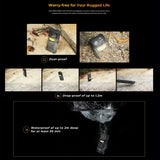 HOTWAV W11 Rugged Phone, Night Vision, 20800mAh, 6.6 inch Android 13, 64 MP Ultra Clear Main Camera,Recording Call