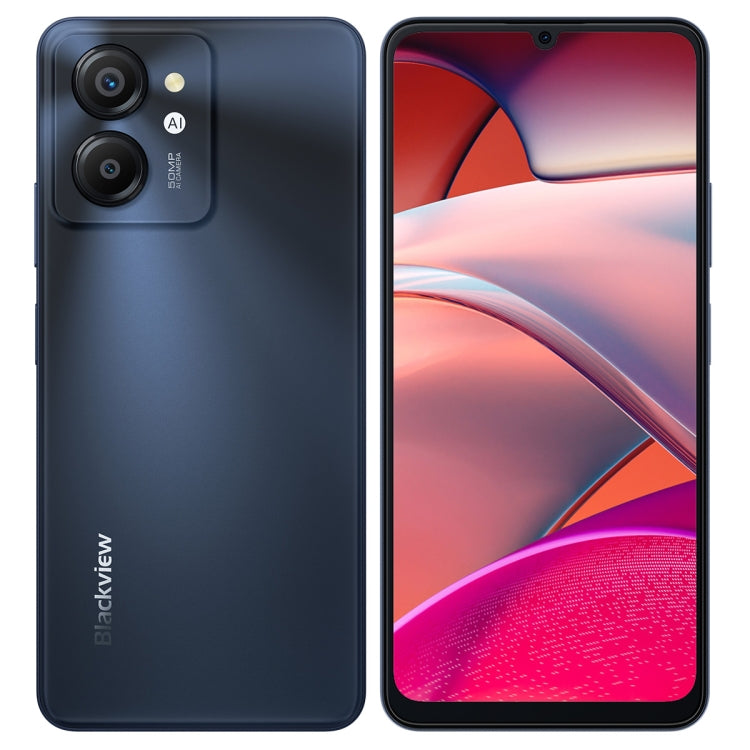 Blackview COLOR 8 Smartphone with Fingerprint & Face Identification, 6.75" Display, Android 13, Unisoc T616 Octa Core, 4G Network, 8GB+128GB & 8GB+256GB Options