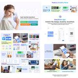 Blackview COLOR 8 Smartphone with Fingerprint & Face Identification, 6.75" Display, Android 13, Unisoc T616 Octa Core, 4G Network, 8GB+128GB & 8GB+256GB Options